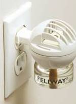 Feliway plugs into standard outlets