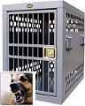Zinger Professional 4500P Aluminum Dog Crate with Escape Package