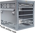 Zinger Professsional 5000P Aluminum Dog Crate with Escape Package