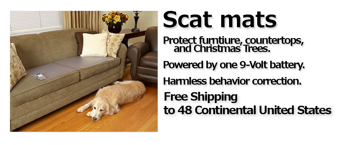Scat Mats with Free Shipping